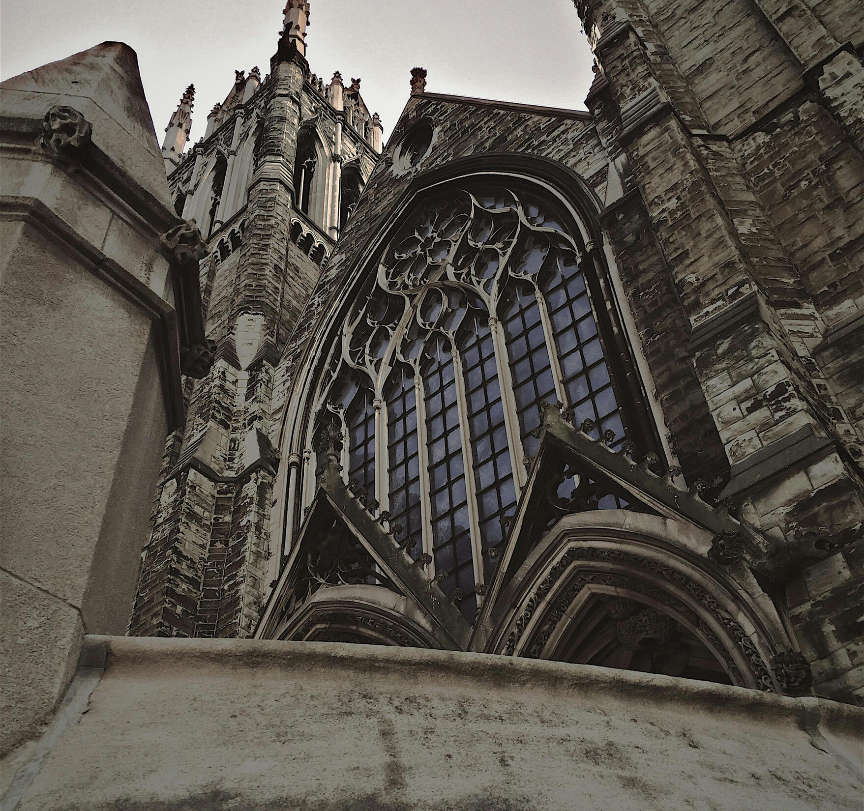 The Walk - Fiction, 2025 - A dark academia short story about a god, a devotee, and a nonbeliever beneath a college campus.